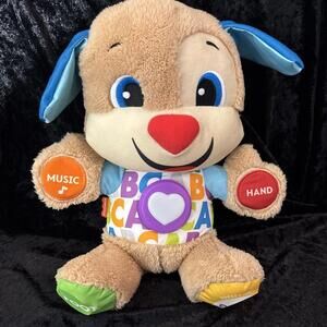 Fisher-Price Laugh & Learn Smart Stages Interactive Plush Dog Music Lights Works